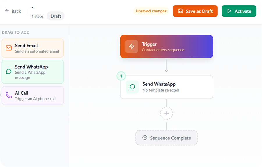 Sequence-Based Follow-Up