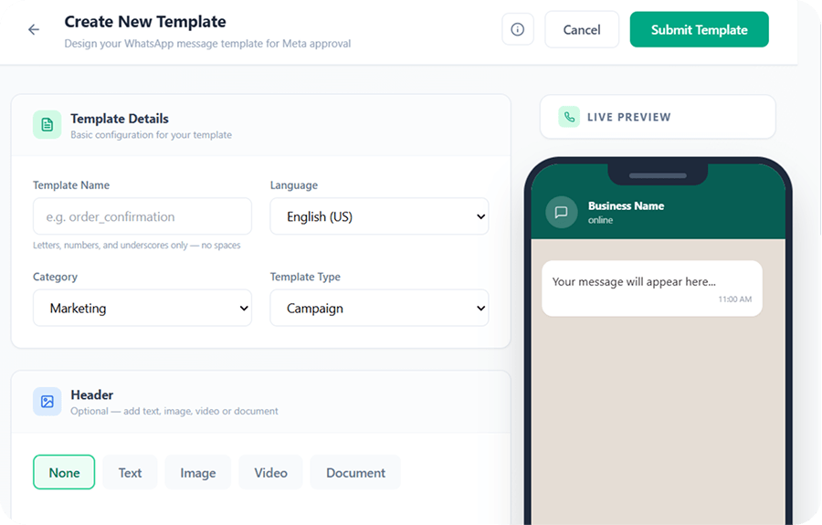 Template Management