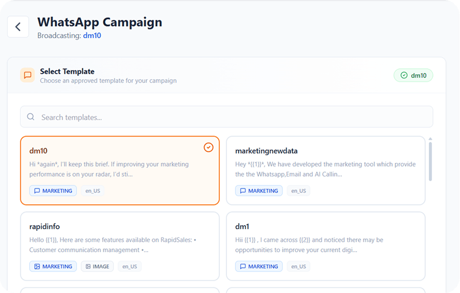 WhatsApp Campaigns