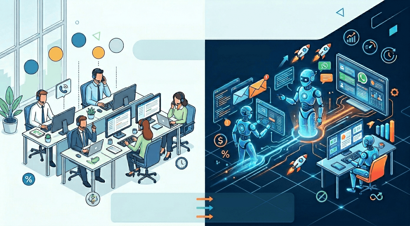 AI Sales Automation vs Human SDRs: Cost & ROI Compared